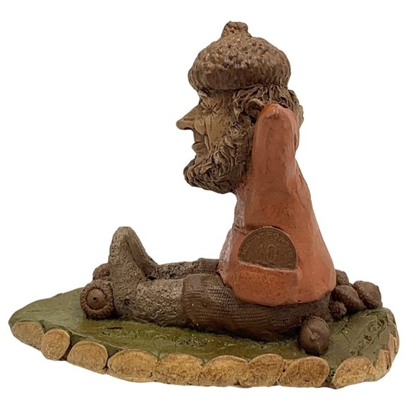 Tom Clark Gnome JIM Figurine #8 Gym Exercise Sit-Ups Fitness Vtg 1989 COA - Picture 5 of 8